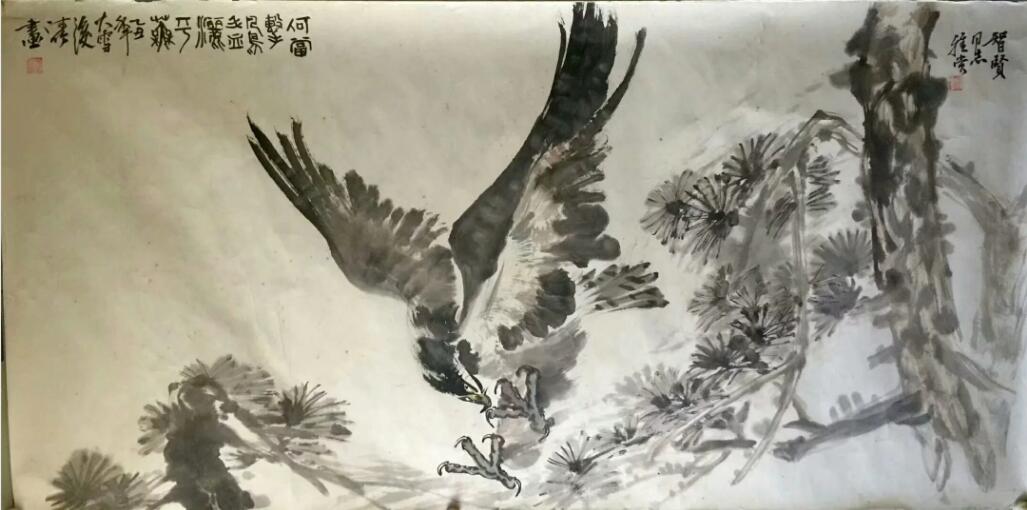 作者：何鸣&nbsp;花鸟&nbsp;￥：协商&nbsp;单击鼠标查看大图！