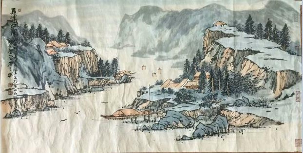 作者：游三辉&nbsp;山水&nbsp;￥：协商&nbsp;单击鼠标查看大图！