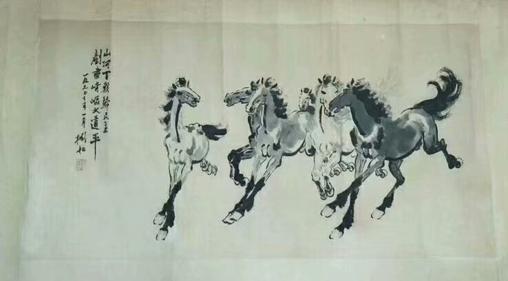 作者：沈彬如&nbsp;花鸟&nbsp;￥：协商&nbsp;单击鼠标查看大图！