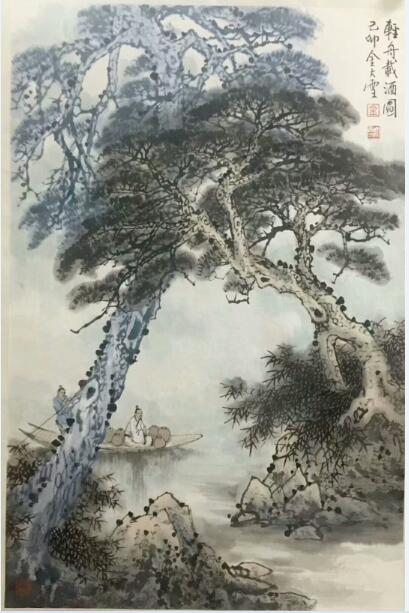 作者：金大雪&nbsp;山水&nbsp;￥：协商&nbsp;单击鼠标查看大图！