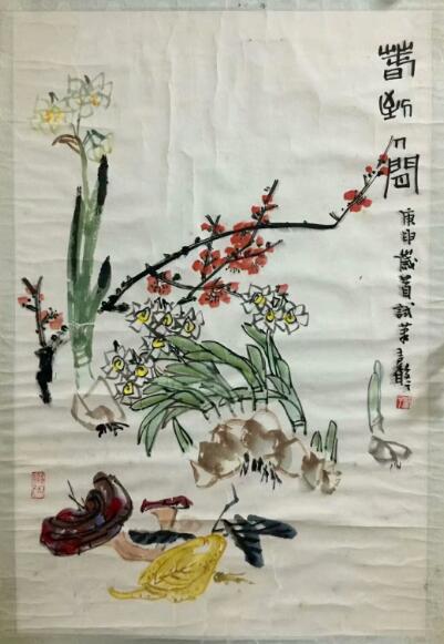 作者：张继馨&nbsp;花鸟&nbsp;￥：协商&nbsp;单击鼠标查看大图！