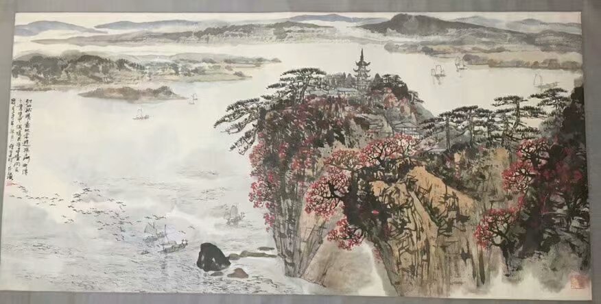 作者：徐建明&nbsp;山水&nbsp;￥：协商&nbsp;单击鼠标查看大图！