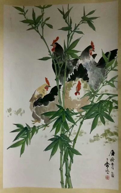 作者：唐瘦青&nbsp;花鸟&nbsp;￥：协商&nbsp;单击鼠标查看详细介绍！