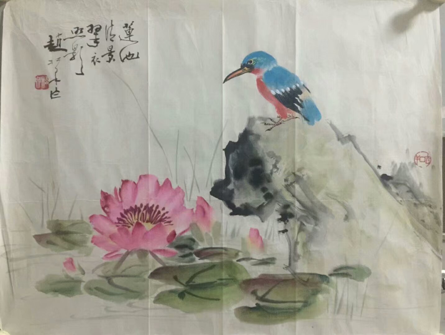 作者：赵松泉&nbsp;花鸟&nbsp;￥：协商&nbsp;单击鼠标查看大图！