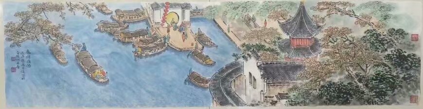 作者：尚君励&nbsp;山水&nbsp;￥：协商&nbsp;单击鼠标查看大图！