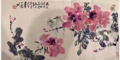 作者：朱欣生&nbsp;花鸟&nbsp;￥：协商&nbsp;单击鼠标查看大图！