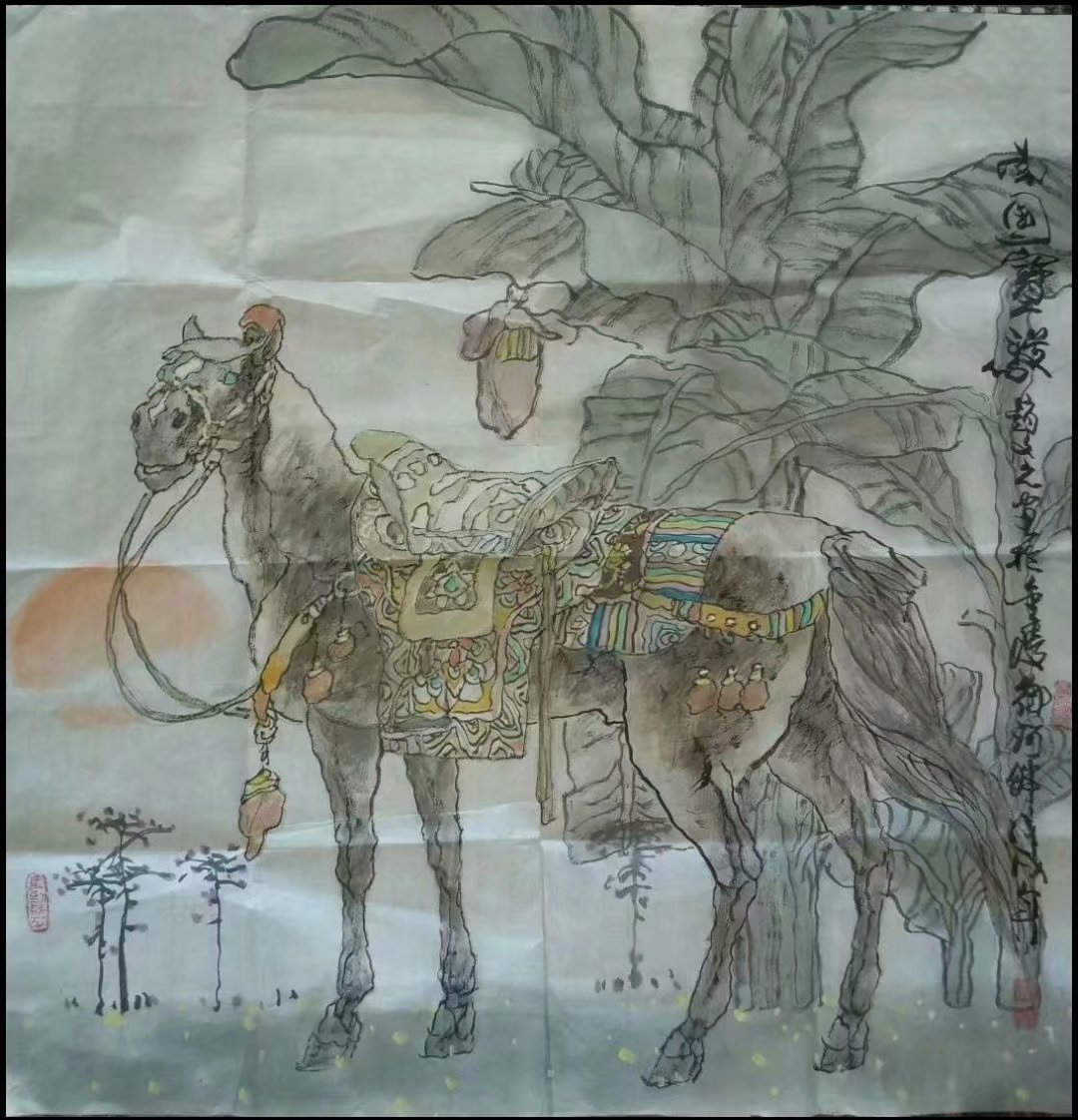 作者：赵文元&nbsp;花鸟&nbsp;￥：协商&nbsp;单击鼠标查看大图！