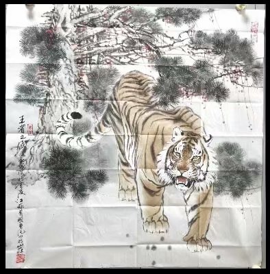 作者：施永成&nbsp;花鸟&nbsp;￥：协商&nbsp;单击鼠标查看大图！