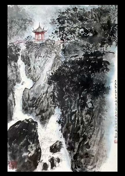 作者：金志远&nbsp;山水&nbsp;￥：协商&nbsp;单击鼠标查看大图！