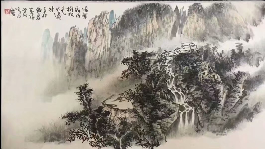 作者：黄钟&nbsp;山水&nbsp;￥：协商&nbsp;单击鼠标查看大图！