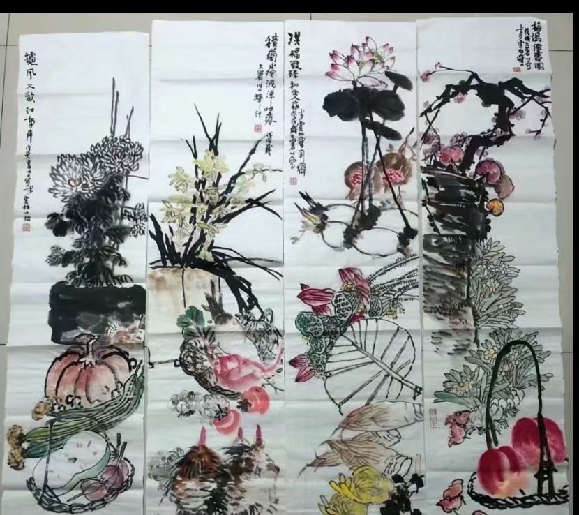 作者：赵以人&nbsp;花鸟&nbsp;￥：协商&nbsp;单击鼠标查看大图！