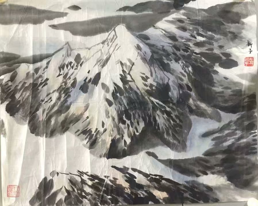 作者：张新予&nbsp;山水&nbsp;￥：协商&nbsp;单击鼠标查看大图！