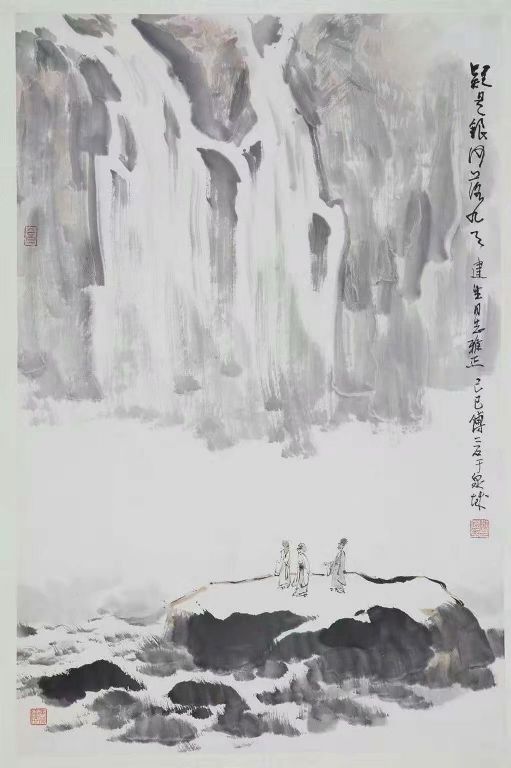 作者：傅二石&nbsp;山水&nbsp;￥：协商&nbsp;单击鼠标查看详细介绍！