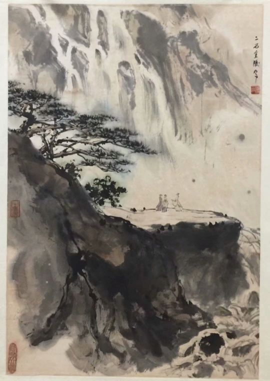 作者：傅二石&nbsp;山水&nbsp;￥：协商&nbsp;单击鼠标查看详细介绍！