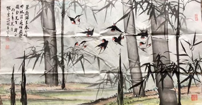 作者：缪宏&nbsp;花鸟&nbsp;￥：协商&nbsp;单击鼠标查看大图！