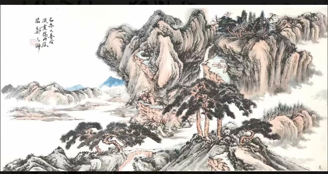 作者：郑克芗&nbsp;山水&nbsp;￥：协商&nbsp;单击鼠标查看大图！