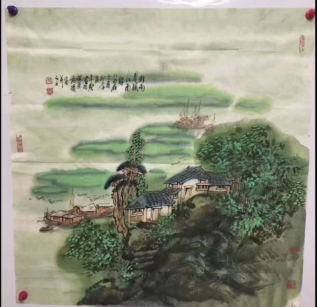 作者：朱葵&nbsp;山水&nbsp;￥：协商&nbsp;单击鼠标查看大图！