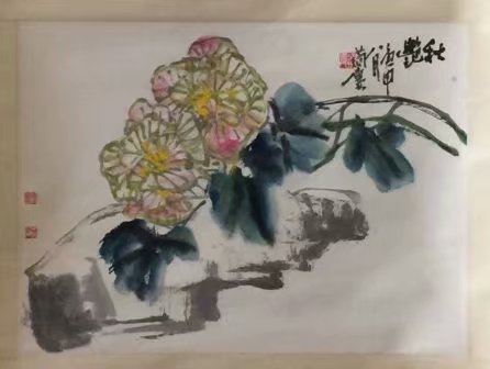 作者：曹简楼&nbsp;花鸟&nbsp;￥：协商&nbsp;单击鼠标查看大图！