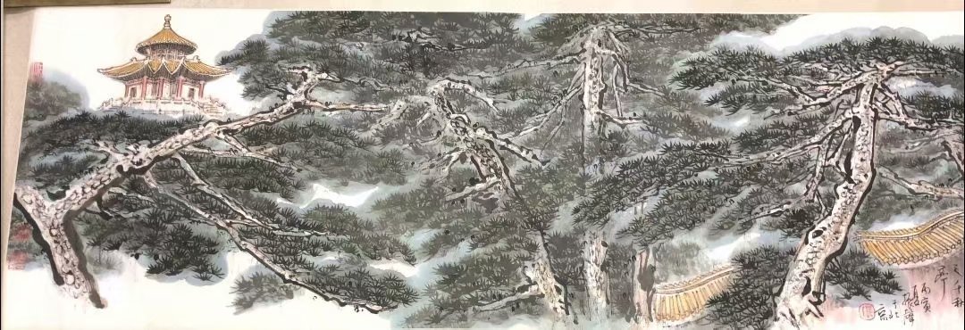 作者：张振声&nbsp;山水&nbsp;￥：协商&nbsp;单击鼠标查看大图！