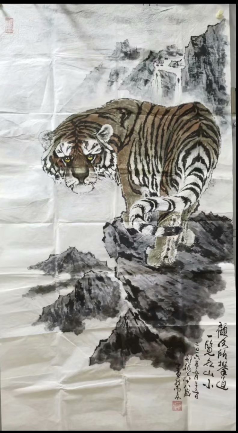 作者：郑福生&nbsp;花鸟&nbsp;￥：协商&nbsp;单击鼠标查看大图！