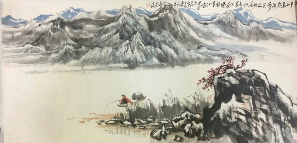 作者：萧平&nbsp;山水&nbsp;￥：协商&nbsp;单击鼠标查看大图！