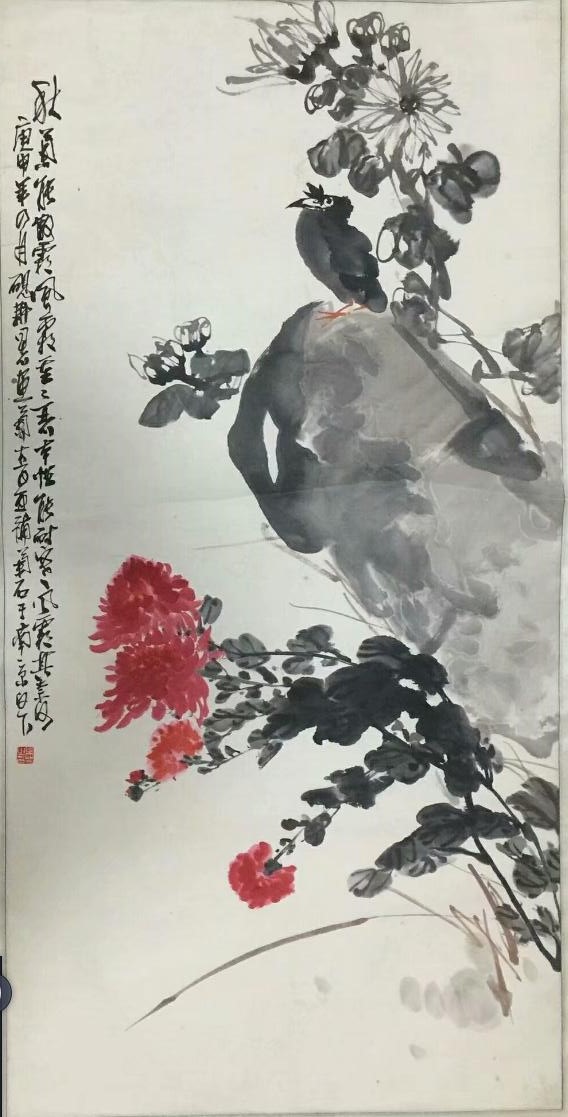 作者：吴砚耕&nbsp;花鸟&nbsp;￥：协商&nbsp;单击鼠标查看大图！