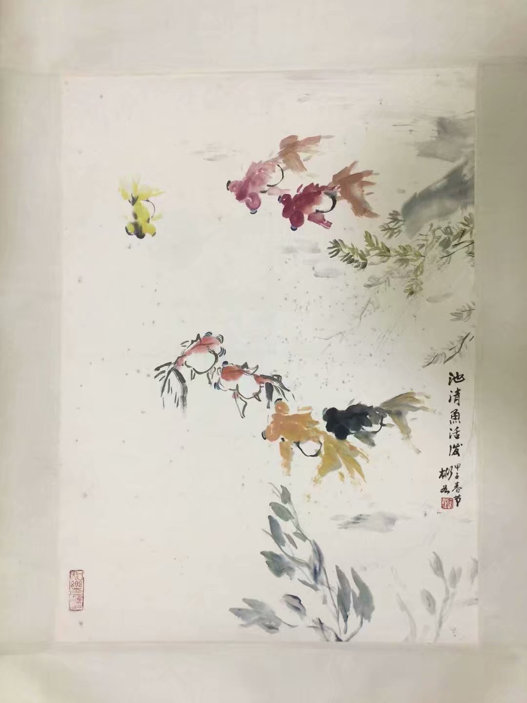 作者：沈彬如&nbsp;花鸟&nbsp;￥：协商&nbsp;单击鼠标查看大图！