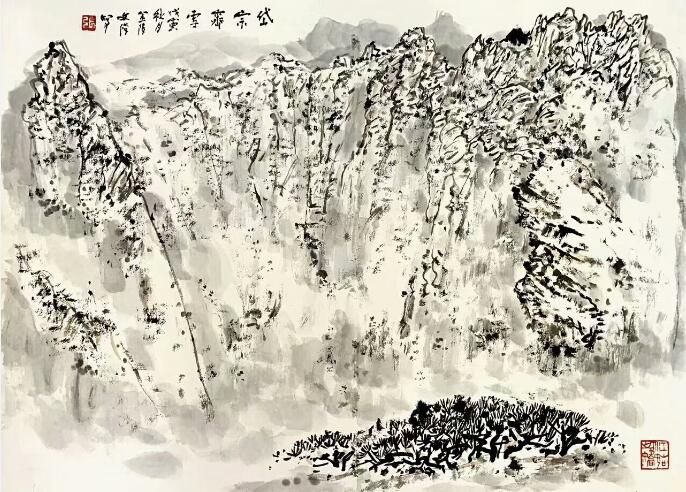 作者：张文俊&nbsp;山水&nbsp;￥：协商&nbsp;单击鼠标查看大图！