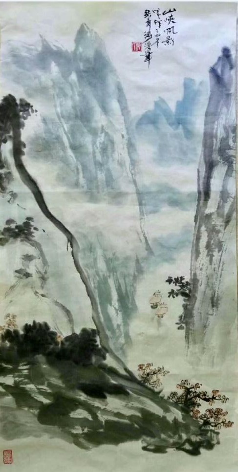 作者：张青涛&nbsp;山水&nbsp;￥：协商&nbsp;单击鼠标查看大图！