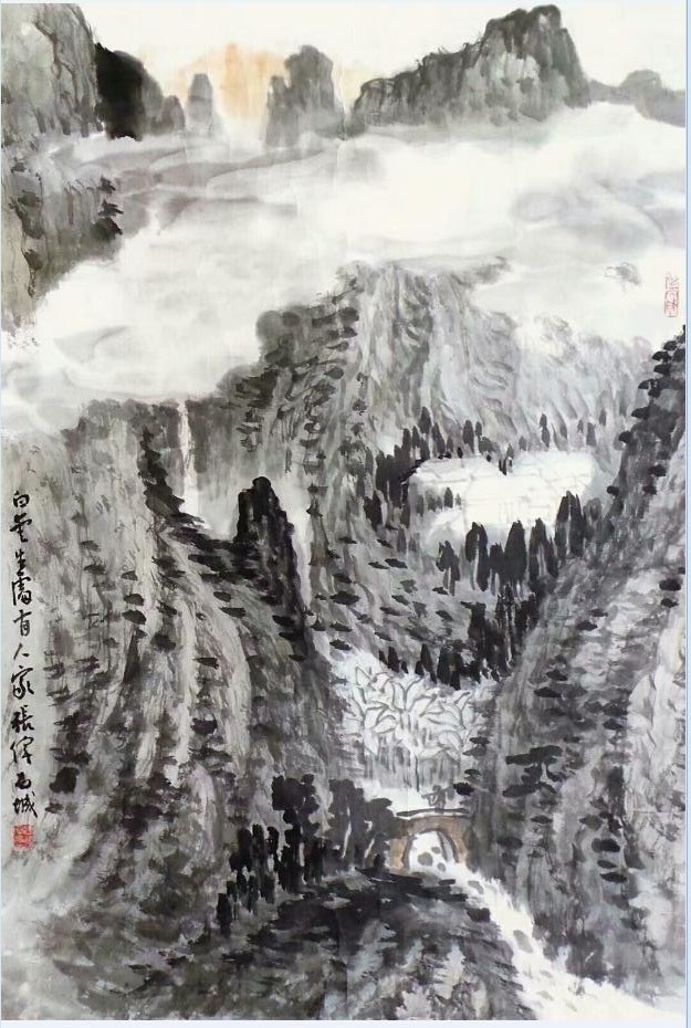 作者：张伟&nbsp;山水&nbsp;￥：协商&nbsp;单击鼠标查看大图！