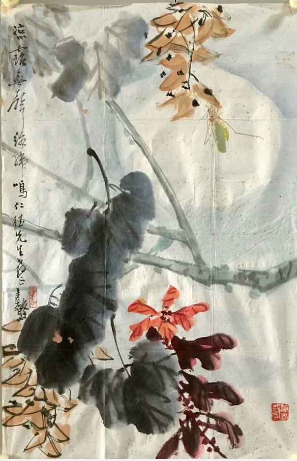 作者：张继馨&nbsp;花鸟&nbsp;￥：协商&nbsp;单击鼠标查看大图！