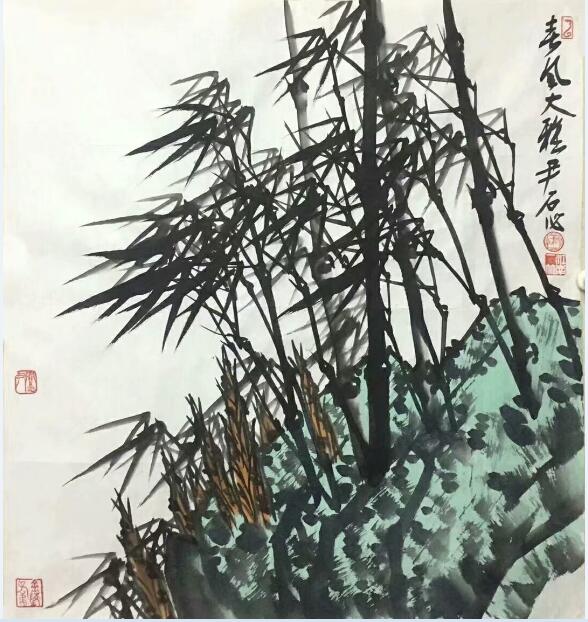 作者：尹石&nbsp;花鸟&nbsp;￥：协商&nbsp;单击鼠标查看大图！