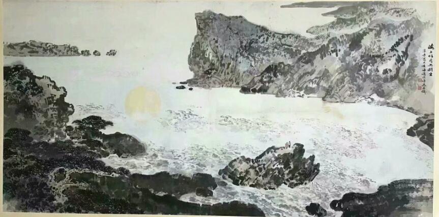 作者：尚君励&nbsp;山水&nbsp;￥：协商&nbsp;单击鼠标查看大图！