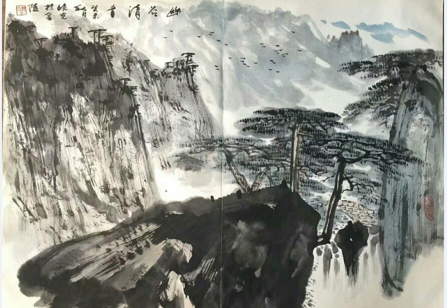 作者：周晓光&nbsp;山水&nbsp;￥：协商&nbsp;单击鼠标查看大图！