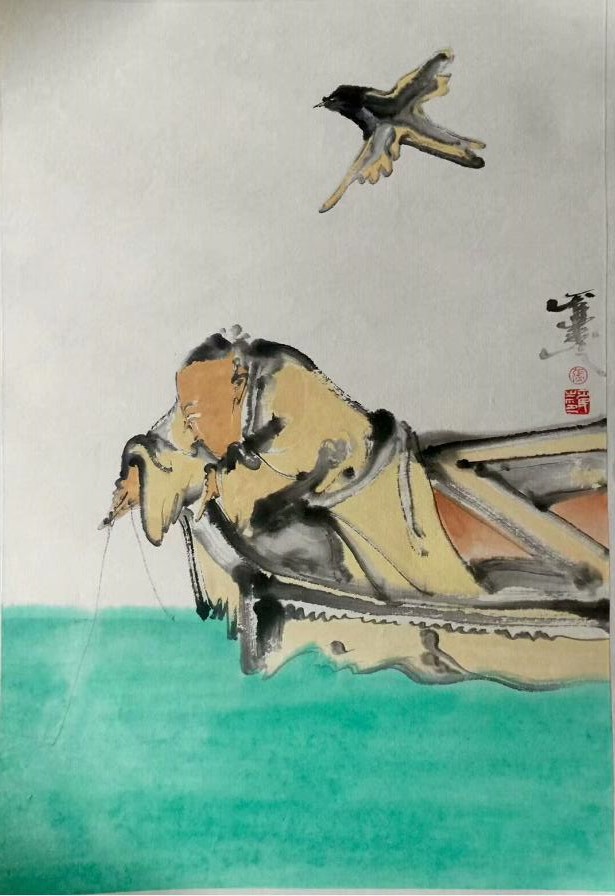 作者：张正民&nbsp;人物&nbsp;￥：协商&nbsp;单击鼠标查看大图！