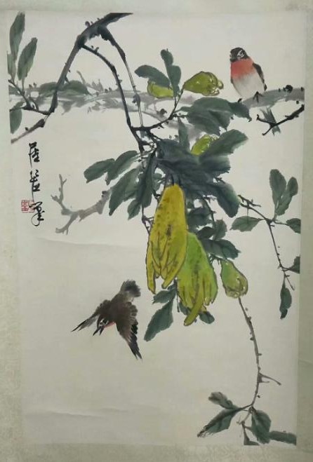 作者：詹仁左&nbsp;花鸟&nbsp;￥：协商&nbsp;单击鼠标查看大图！