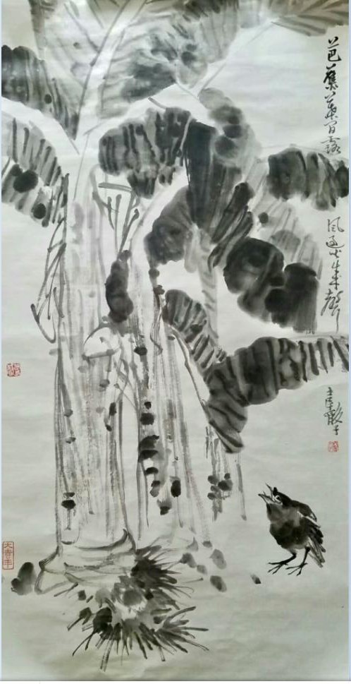 作者：张继馨&nbsp;花鸟&nbsp;￥：协商&nbsp;单击鼠标查看大图！