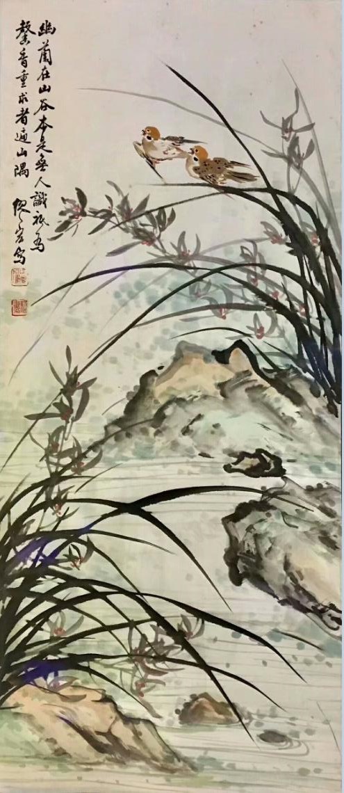 作者：缪宏&nbsp;花鸟&nbsp;￥：协商&nbsp;单击鼠标查看大图！