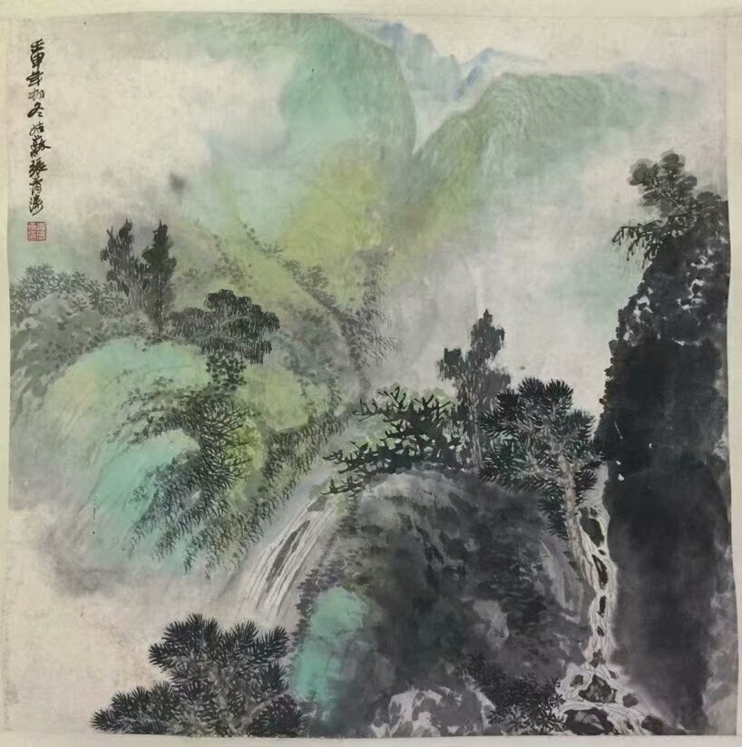 作者：张青涛&nbsp;山水&nbsp;￥：协商&nbsp;单击鼠标查看大图！