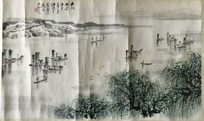 作者：周昌年&nbsp;山水&nbsp;￥：协商&nbsp;单击鼠标查看大图！