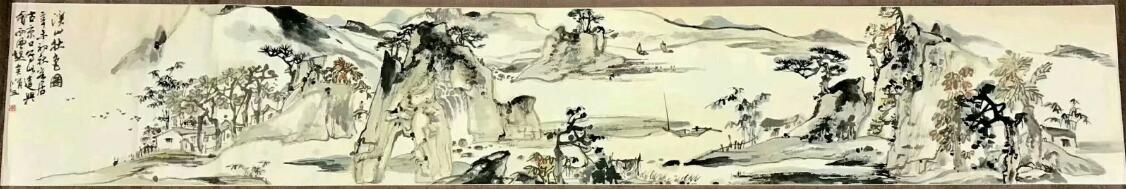 作者：朱修立&nbsp;山水&nbsp;￥：协商&nbsp;单击鼠标查看大图！