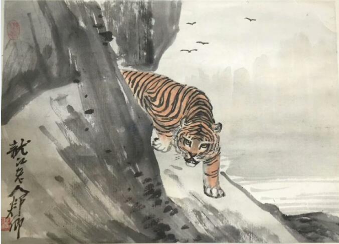 作者：胡郯卿 (近代)&nbsp;花鸟&nbsp;￥：协商&nbsp;单击鼠标查看大图！