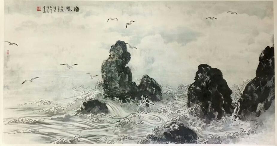 作者：傅二石&nbsp;山水&nbsp;￥：协商&nbsp;单击鼠标查看大图！