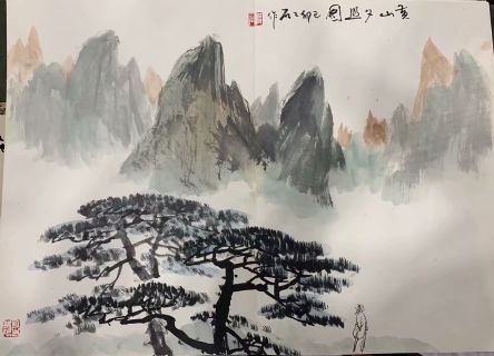 作者：傅二石&nbsp;山水&nbsp;￥：协商&nbsp;单击鼠标查看详细介绍！