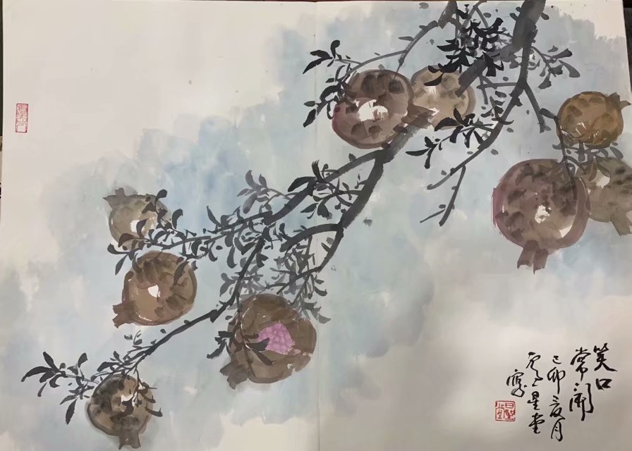 作者：卢星堂&nbsp;花鸟&nbsp;￥：协商&nbsp;单击鼠标查看大图！