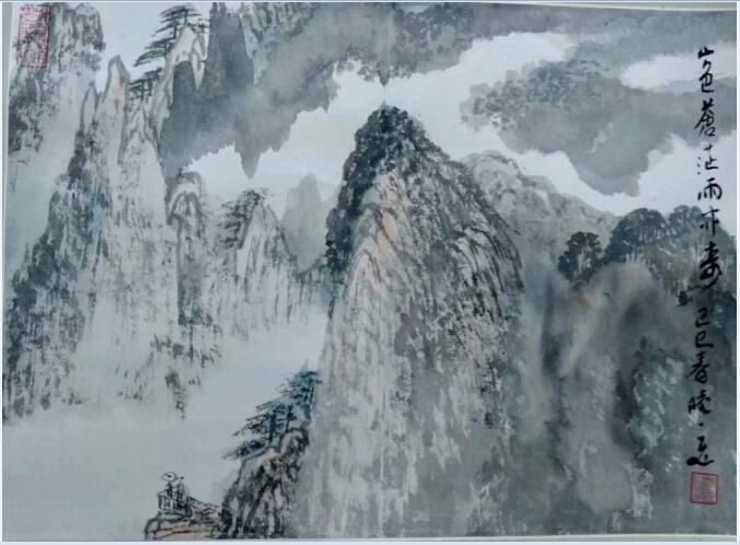 作者：陆一飞&nbsp;山水&nbsp;￥：协商&nbsp;单击鼠标查看大图！