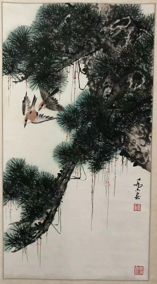 作者：乔木&nbsp;花鸟　　松雀&nbsp;￥：协商&nbsp;单击鼠标查看大图！