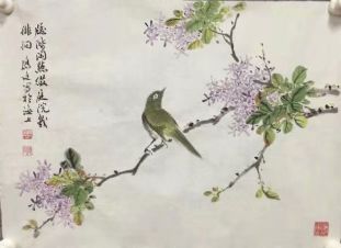 作者：孔应廷&nbsp;花鸟&nbsp;￥：协商&nbsp;单击鼠标查看详细介绍！