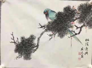 作者：孔应廷&nbsp;花鸟&nbsp;￥：协商&nbsp;单击鼠标查看详细介绍！