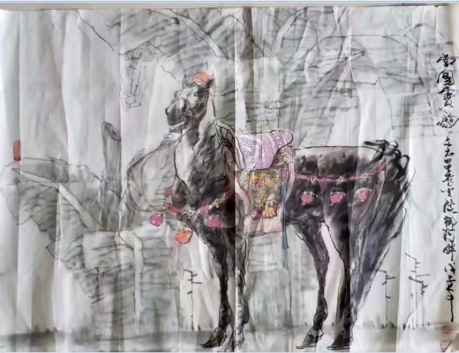 作者：赵文元&nbsp;花鸟&nbsp;￥：协商&nbsp;单击鼠标查看大图！